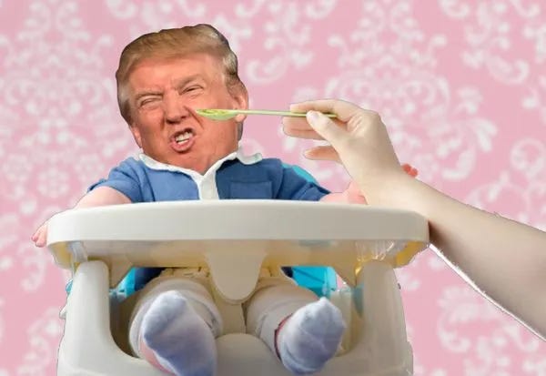 NATO Making Careful Preparations To Keep Baby Trump Entertained During Tomorrow's Big Summit