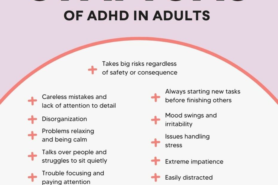 Symptoms of ADHD in Adults