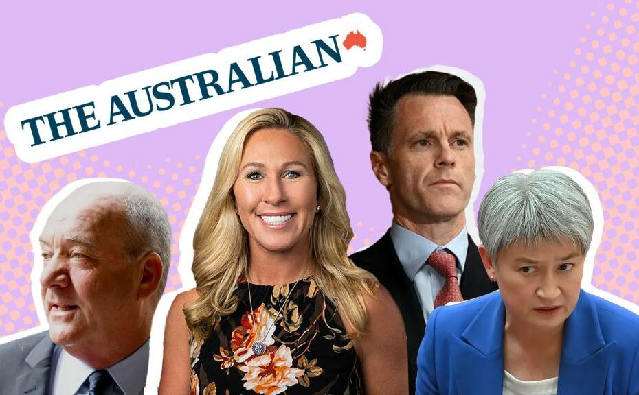 Party-washing at The Australian, the Tele's bad maths, and Marjorie Taylor Greene says... something sane???