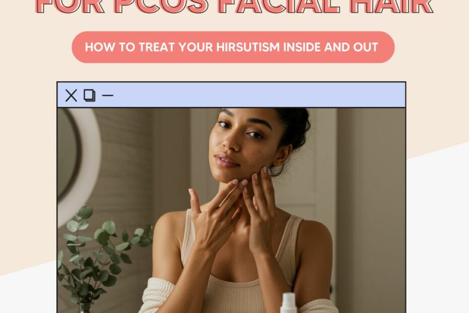 Skincare Routine For PCOS Facial Hair: How to Treat Your Hirsutism Inside and Out