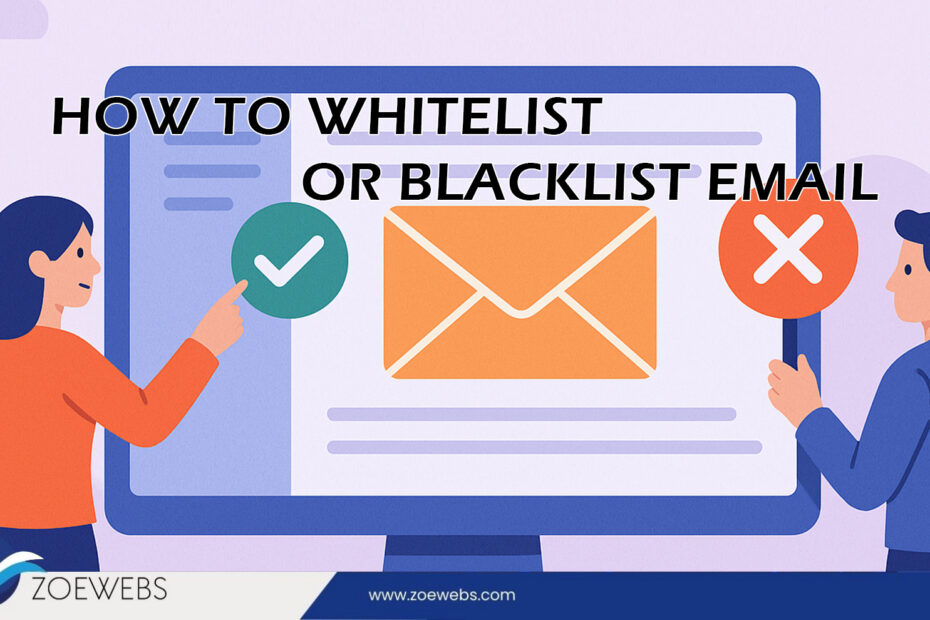 Take Control Of Your Inbox: How To Whitelist Or Blacklist Emails Efficiently - Zoewebs