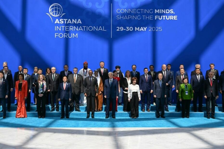Talking dialogue, trade and climate action at the Astana Forum