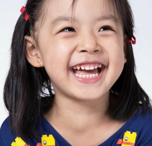 Smile on little girl