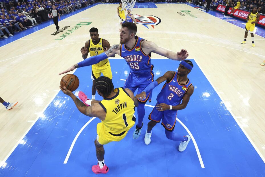 - Nothing is settled in the NBA Finals through two games with the Indiana Pacers and Oklahoma City Thunder trading wins as the series shifts to Indianapolis for Game 3 on Wednesday night.