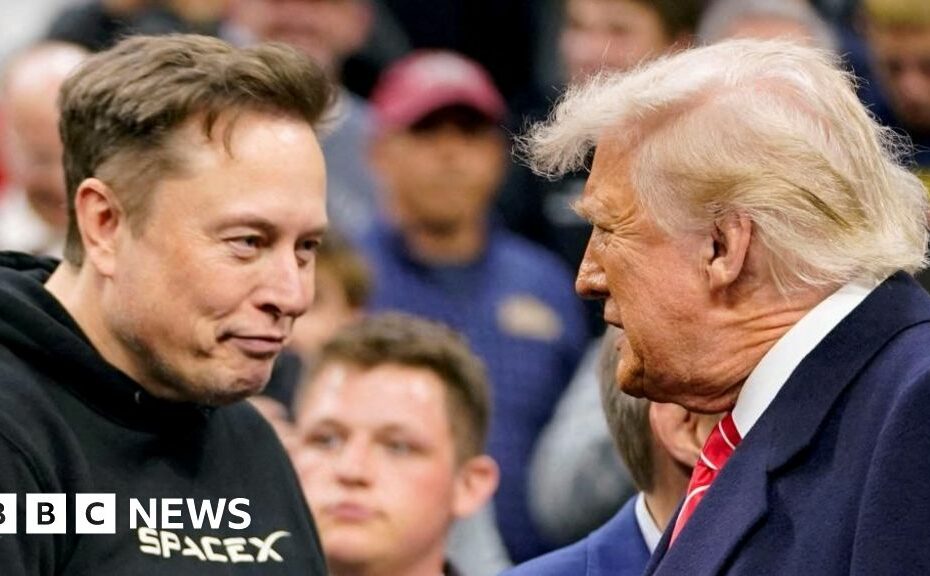 Trump and Musk enter bitter feud - and Washington buckles up