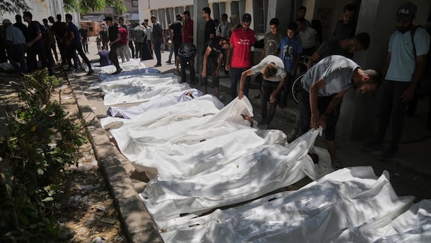 At least 73 Palestinians killed trying to access humanitarian aid, says Gaza Health Ministry | CBC News