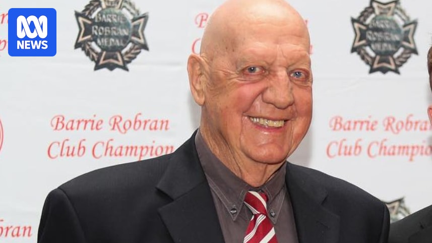 Australian rules football legend Barrie Robran dies aged 77