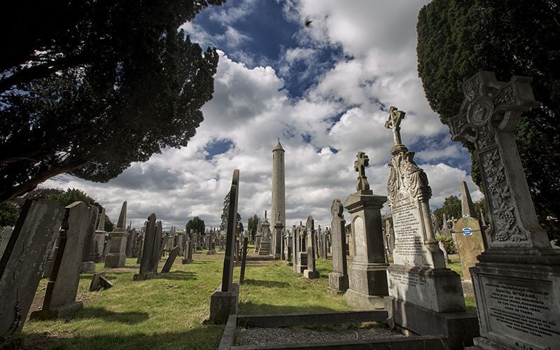 Glasnevin Cemetry, the final resting place of over 1 million Dubliners.