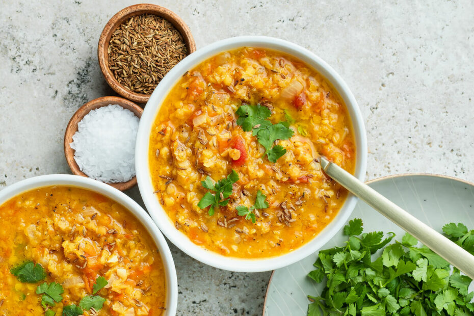 Easy Red Lentil Soup with Lemon | Elizabeth Rider