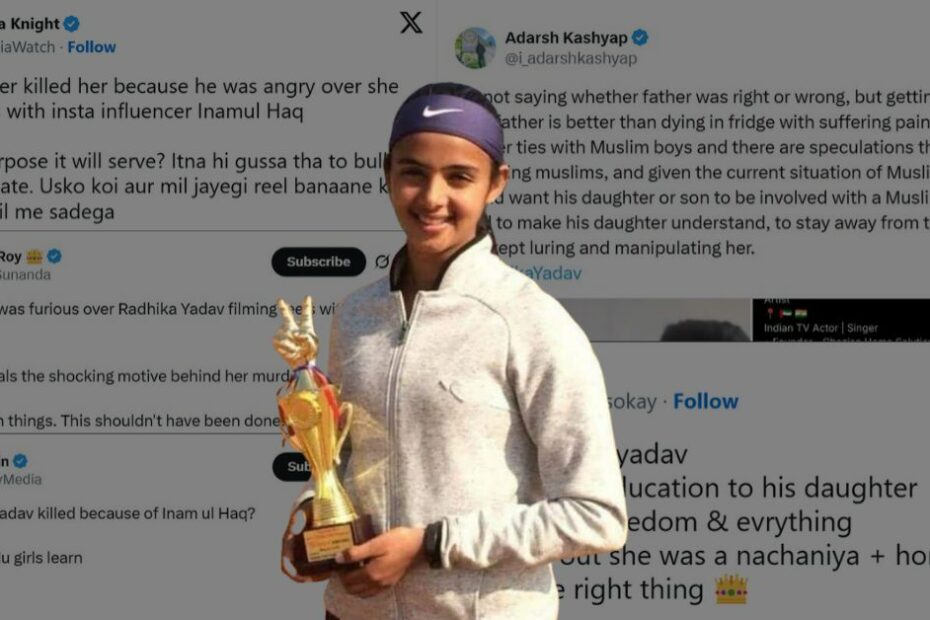 'Involved with a Muslim man?' Radhika Yadav's killing by father sparks flurry of misleading communal claims - Alt News