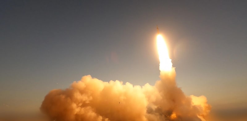 Arrow 3 launch credit: Ministry of Defense spokesperson