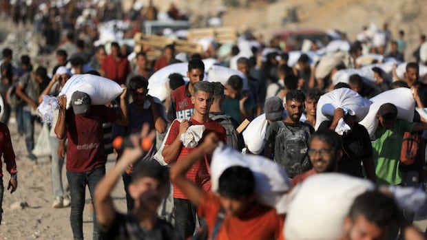 Israeli minister hints at annexing parts of Gaza as hunger-related deaths mount | CBC News