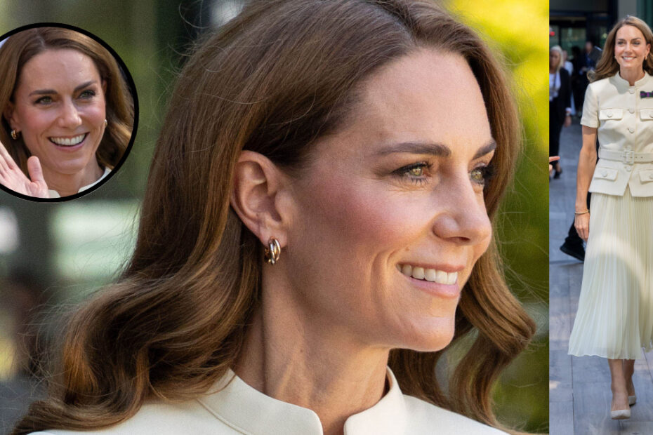 Kate Middleton Serves Up A Classic Look in Tennis Whites at Wimbledon