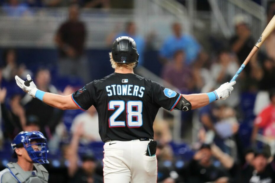 MLB Roundup: Stowers' walk-off HR in extras lead Marlins past Royals