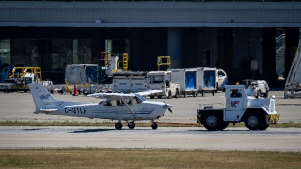 Man charged with hijacking one day after flights grounded at Vancouver Airport | CBC News
