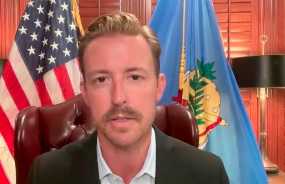 Oops, OK Schools Head Ryan Walters Showed Ed Board Big-Bush Nakey Lady Porn