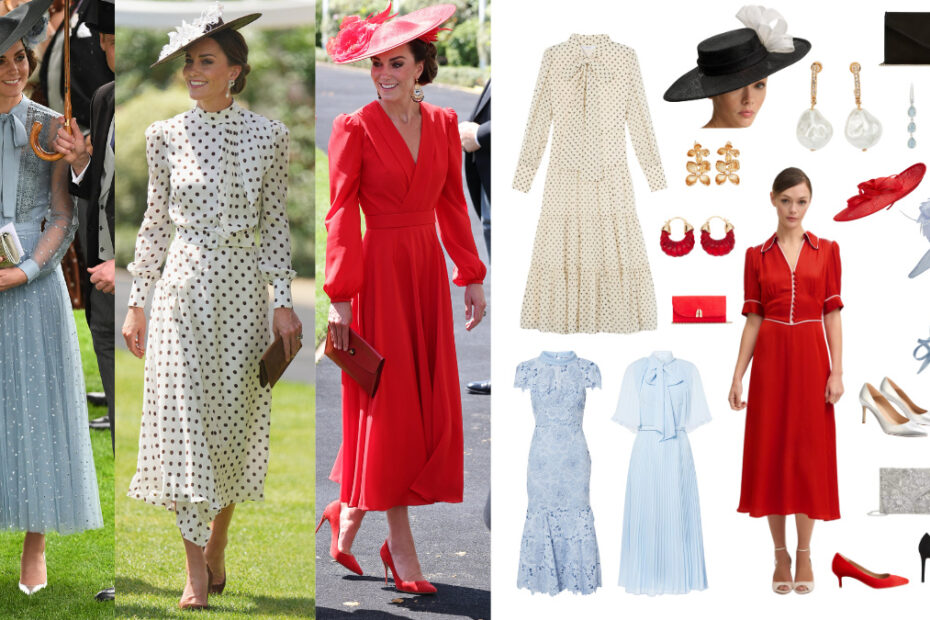 Race Day Outfits Inspired by Kate Middleton