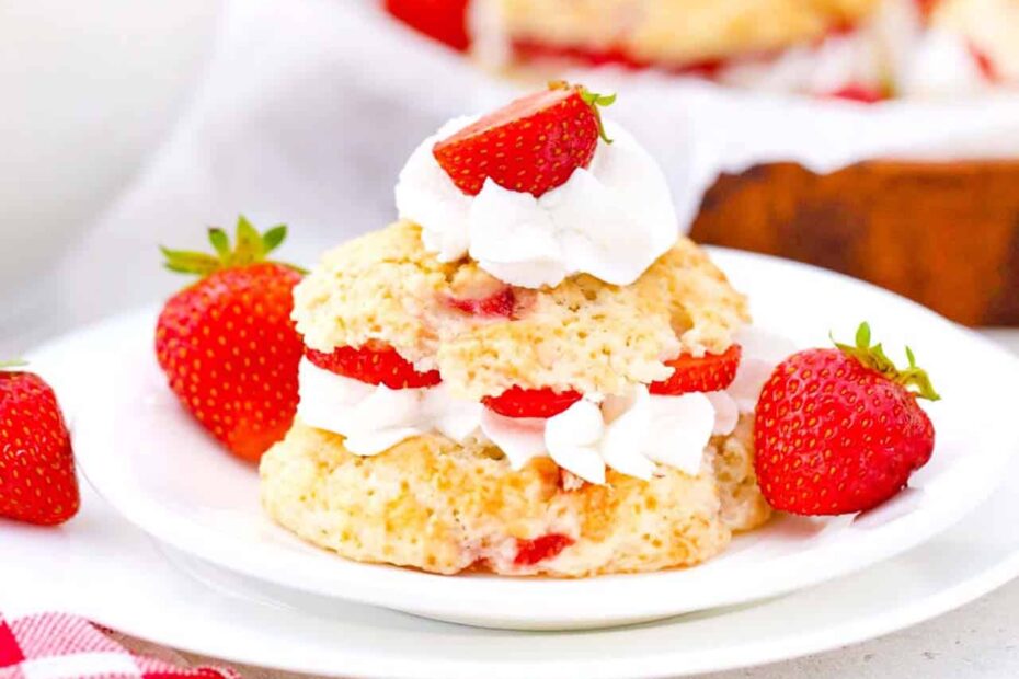 Strawberry Shortcakes - Loaded with Strawberries