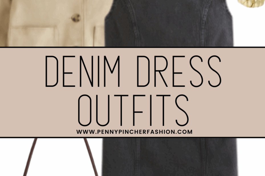 These 10 Outfits Made Me Fall in Love with Denim Dresses - Penny Pincher Fashion Blog