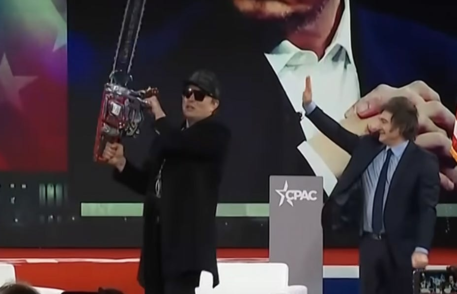 Trump And Elon Musk's Texas Chainsaw Massacre