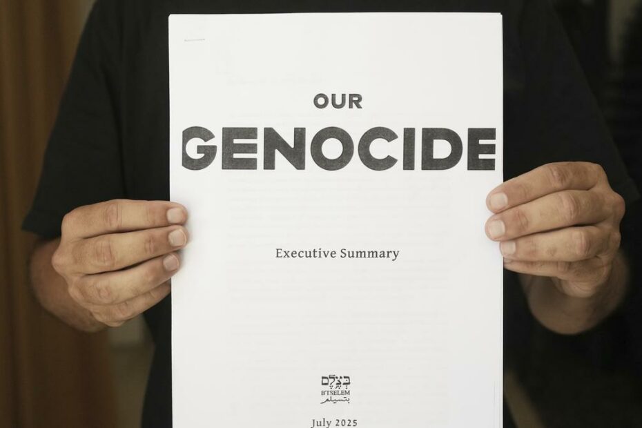 Two Israeli rights groups say their country is committing genocide in Gaza