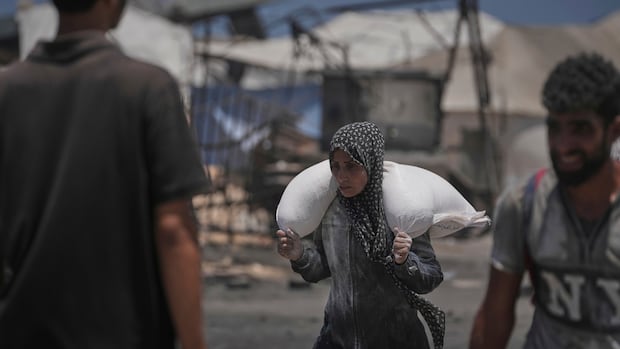 U.S. analysis finds no evidence of widespread Hamas theft of Gaza aid | CBC News