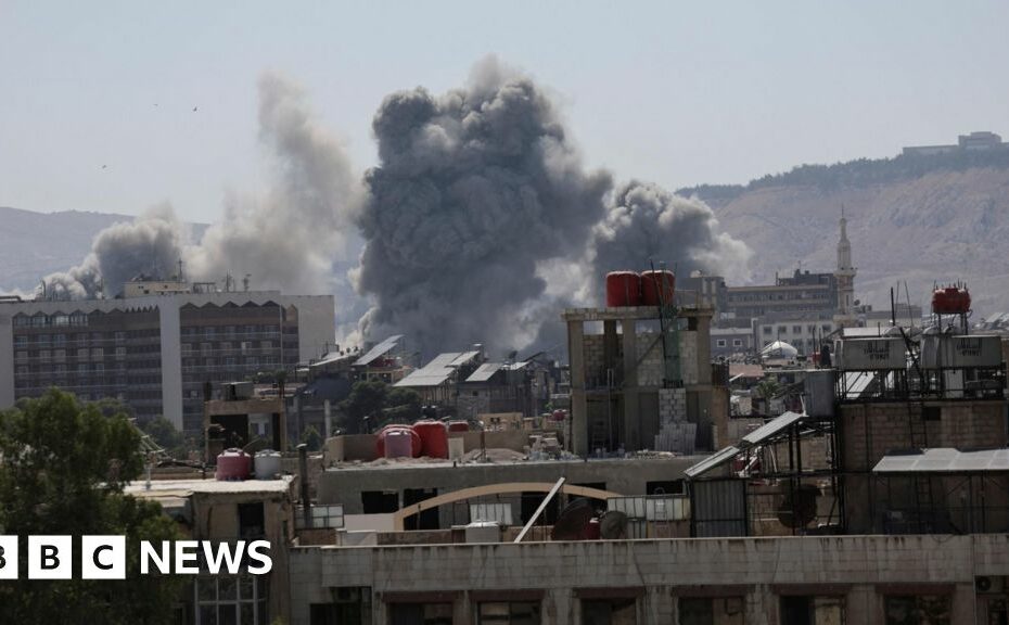 US says 'specific steps' agreed to end Syria violence after Israeli strikes hit Damascus