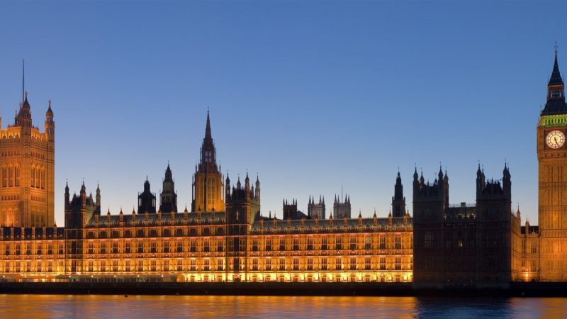 A photo of the House of Commons