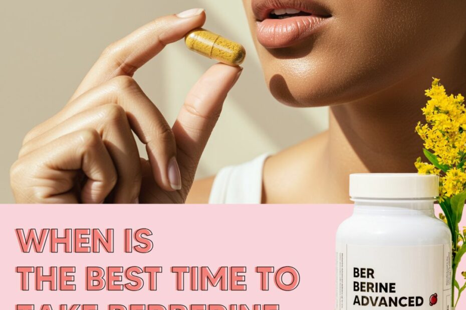 when is the best time to take berberine for pcos