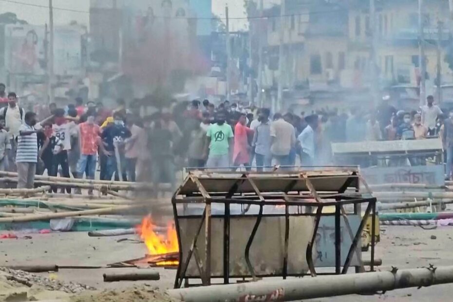 A year after bloody uprising, Bangladesh is far from political stability