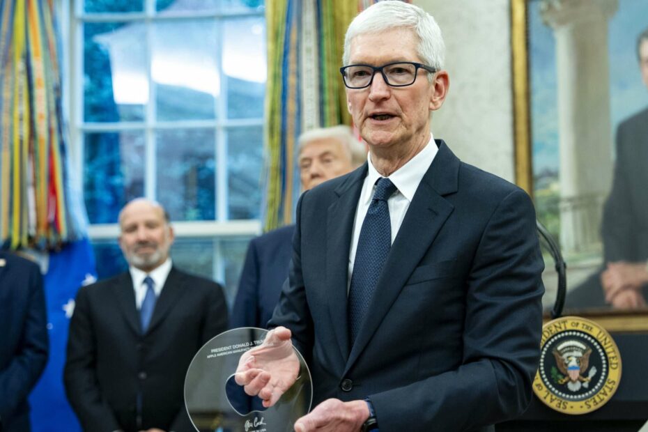 Apple CEO Tim Cook has learned the rules for getting ahead in Trump's America