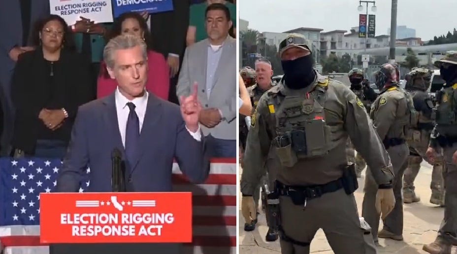 Border Patrol Here To Arrest California Governor Or A Guy Delivering Strawberries, Whichever