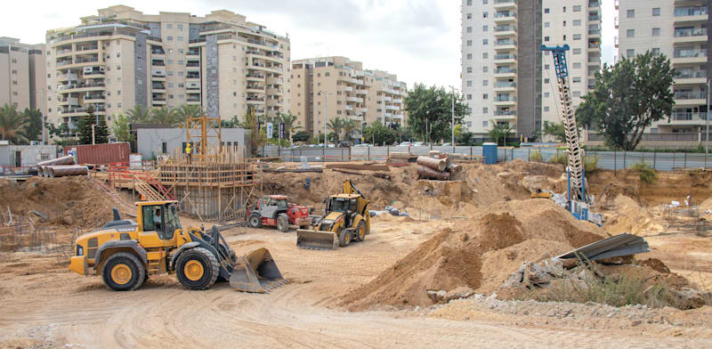 Construction work for new homes credit: Shutterstock