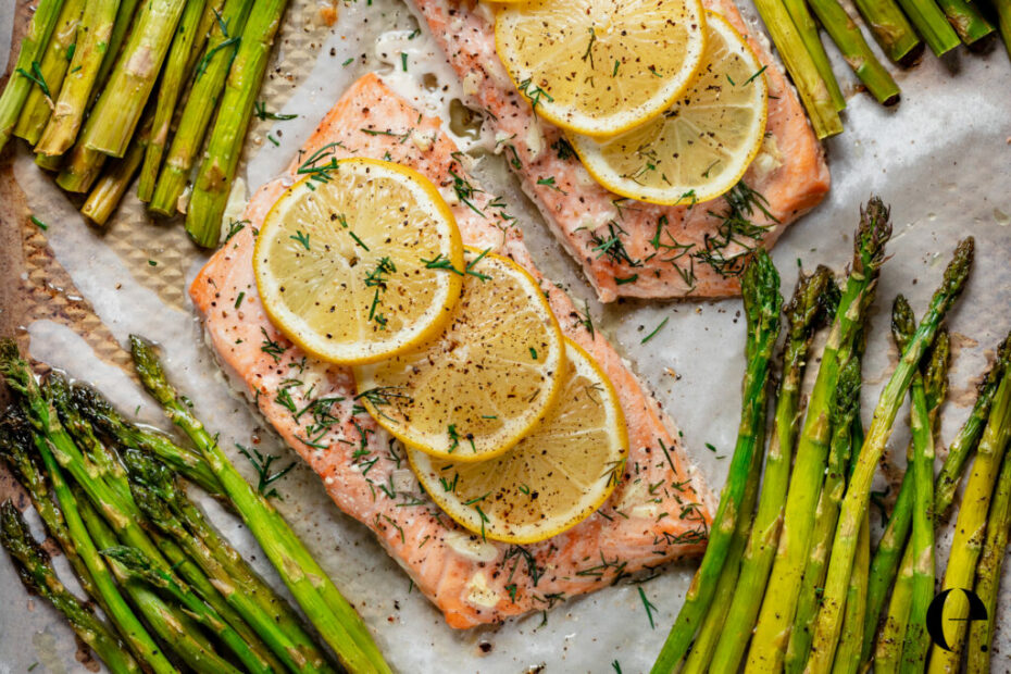 Easy Sheet Pan Salmon with Asparagus