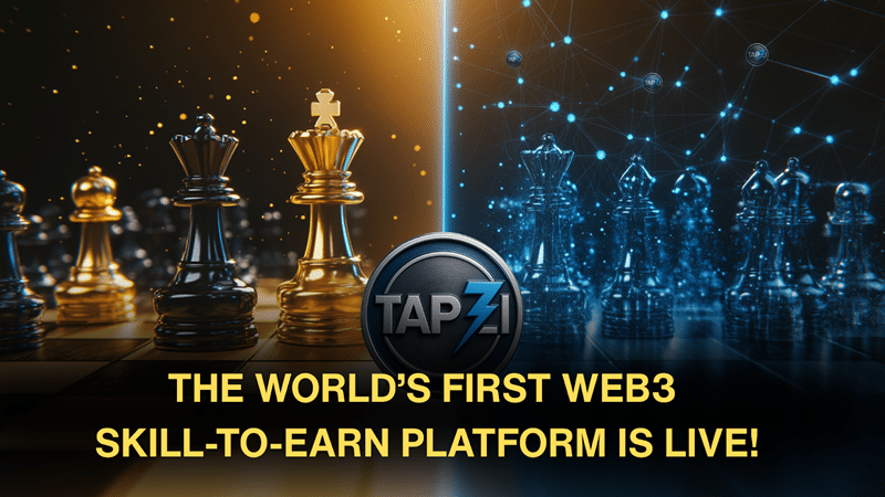 tapzi - the world's first web3 skill-to-earn platform is live
