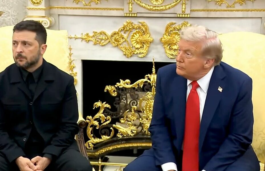 It's Trump Vs. Zelenskyy And Our Allies In The Oval. Where's Daddy Putin Now, Donald?