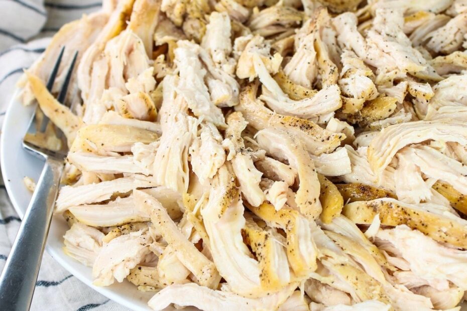 Juicy Stovetop Shredded Chicken in 30 Minutes