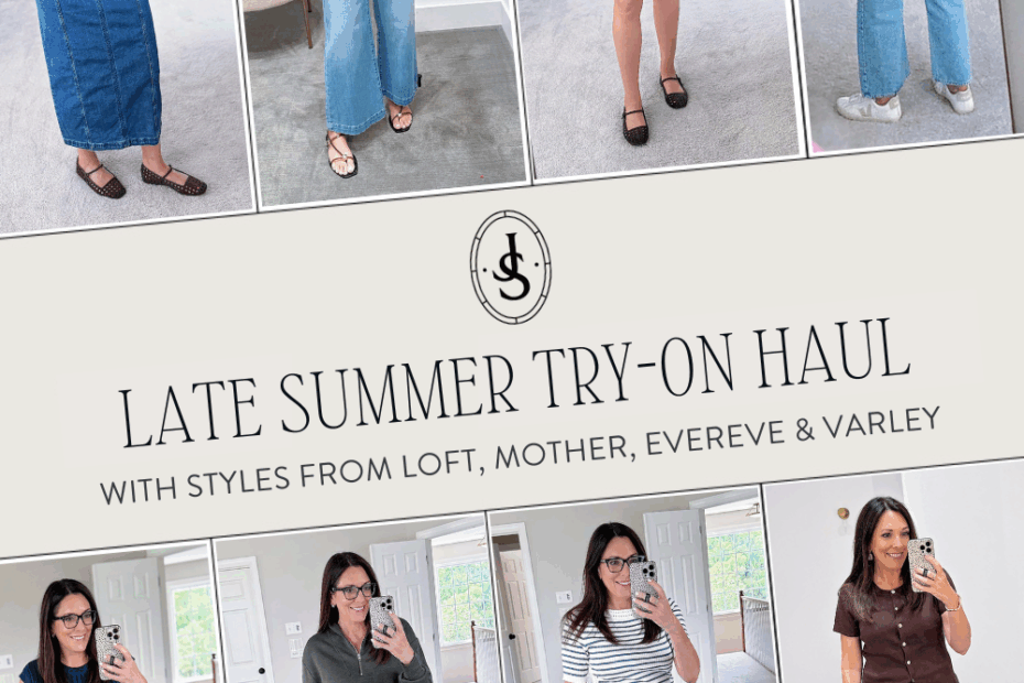 New Try-On Haul: Late Summer and Early Fall Finds from Varley, LOFT & EVEREVE | Jo-Lynne Shane