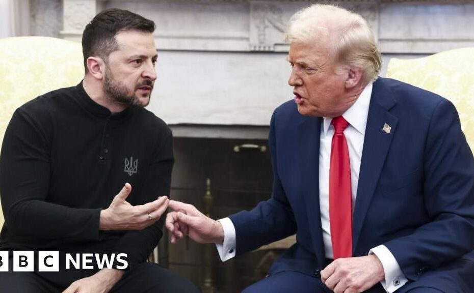 'No going into Nato by Ukraine,' says Trump as Zelensky prepares for White House talks