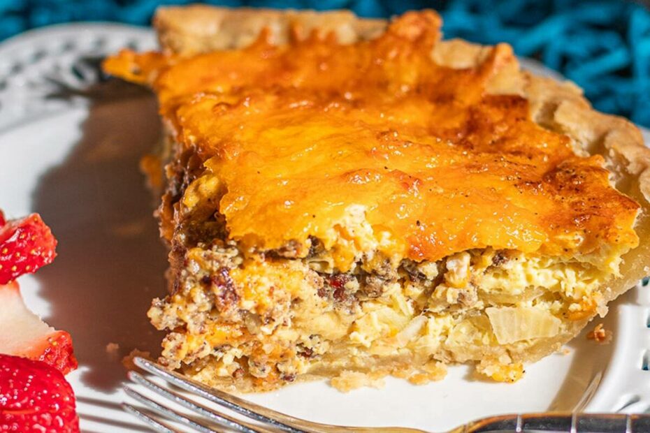 Sausage Cheese Quicke