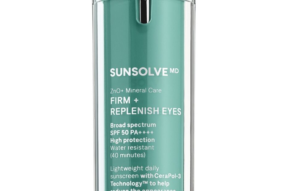 SunsolveMD FIRM + REPLENISH EYES SPF 50 Review - A Game - Changer for Eye Area Protection