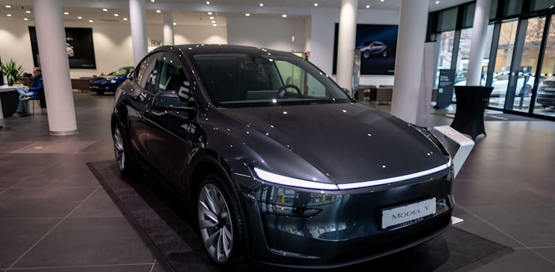 Tesla Model Y credit: Shutterstock