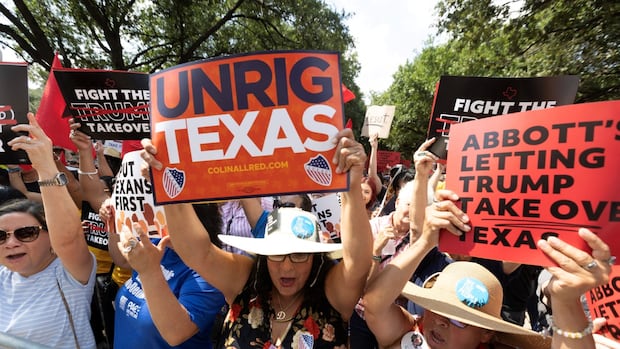 Texas Democrats return home, Trump rails about mail-in voting in latest U.S. midterm manoeuvres | CBC News