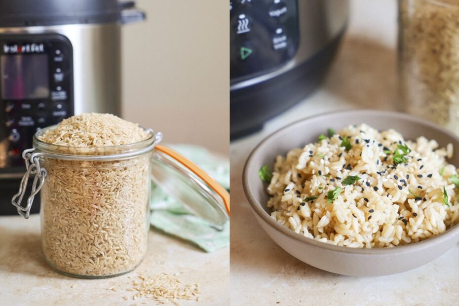 The Best Brown Rice Starts In The Instant Pot. Here's How To Make It.