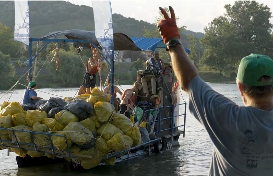 These Nutty Hungarians Pulling Plastic Out Of Rivers Are On To Something!