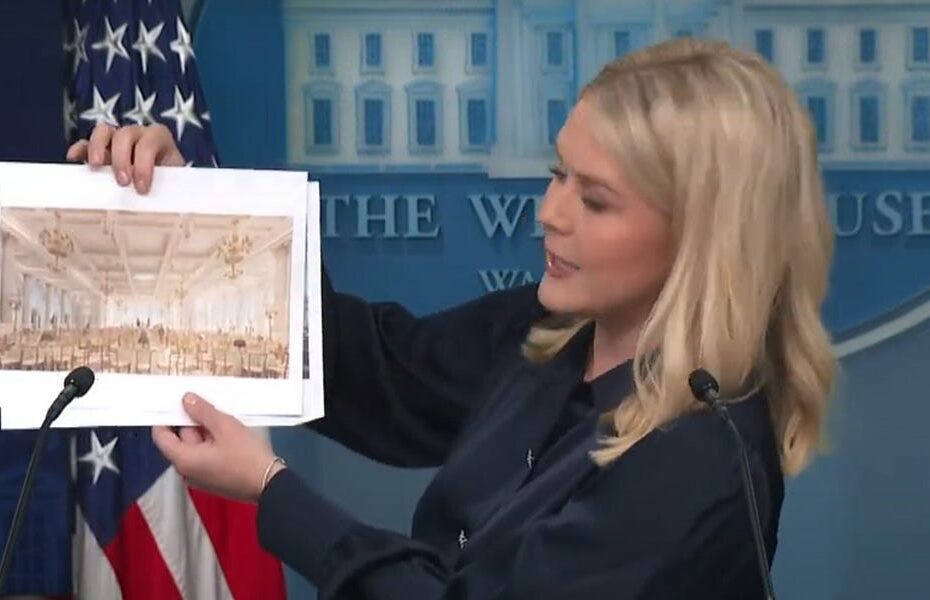 Trump To Build Yugest, Tackiest Ballroom At White House Like You Wouldn't Believe
