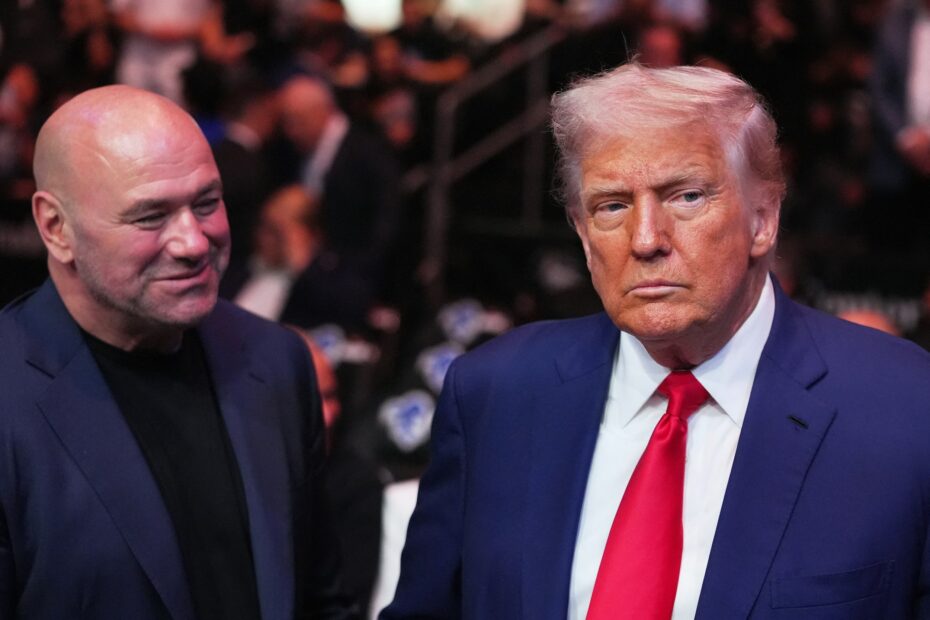 UFC Dana White US President Donald Trump
