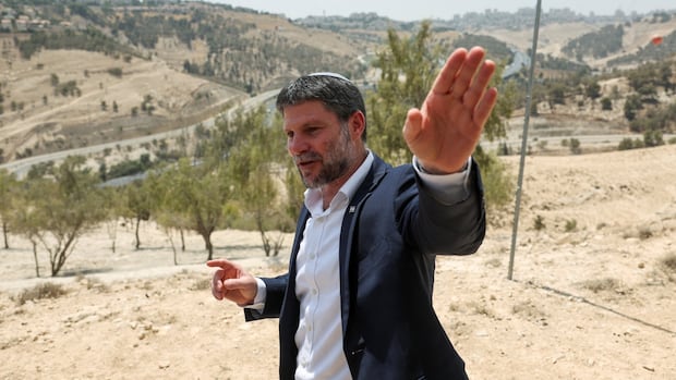 UN protests Israeli minister's proposal of settlement to 'bury' idea of Palestinian state | CBC News