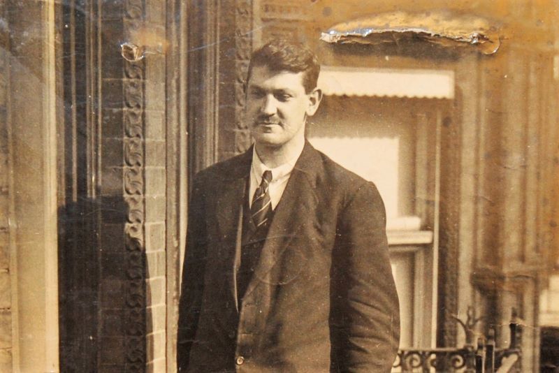 A photograph of Michael Collins that was auctioned in Ireland in 2012.