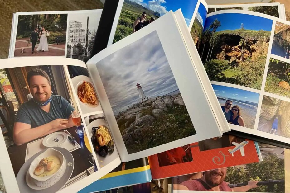 Online photo books